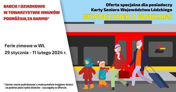 Oferta na ferie zimowe: WYPOCZYNEK Z WNUKAMI